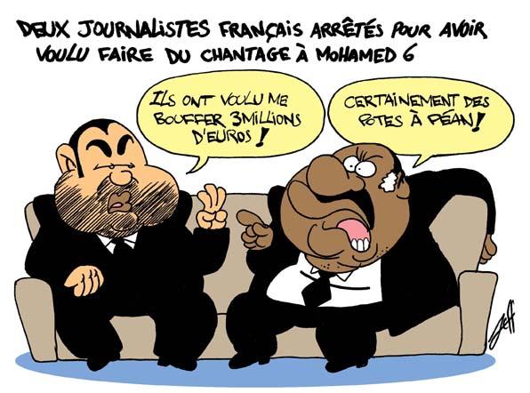 du chantage à 3millions d'euros