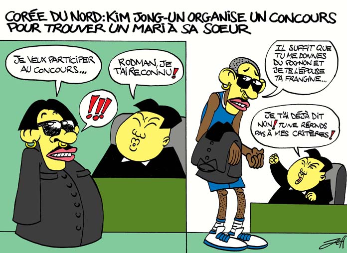 kim jong un veut un beau frère